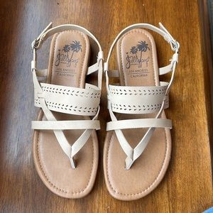 Jellypop fantasy flat sandals size 6.5